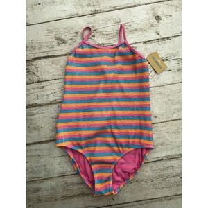 GIRLS SIZE XXL THEREABOUTS ONE-PIECE‎ BATHIN SWIM SUIT w/UPF 50+ NWT $36
